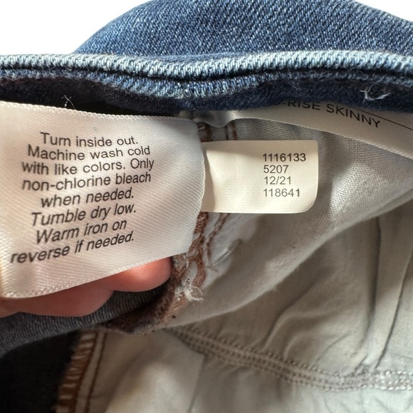 Lane Bryant Signature Fit Mid Rise Skinny Flex Magic Waistband Jeans Womens 24 - Picture 7 of 11